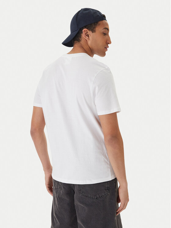 Reebok Reebok T-Shirt Finn RK25570CCM Bílá Regular Fit