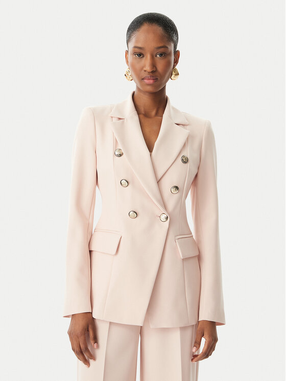 Maryley Maryley Піджак 26EB139/43PY Світло-рожевий Regular Fit
