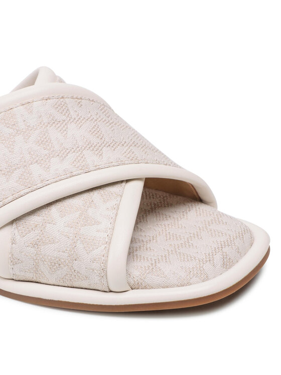 MICHAEL Michael Kors MICHAEL Michael Kors Шльопанці Gideon Slide 40S2GDFP1Y Бежевий