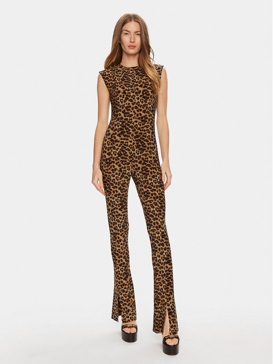 NORMA KAMALI NORMA KAMALI Kezeslábas KK422JPL045438 Barna Slim Fit