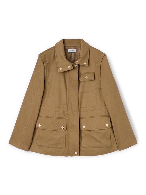 Motivi Motivi Cappotto R230W000125N022 Marrone Regular Fit