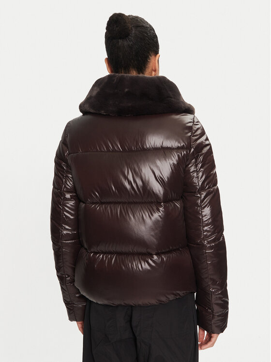Save The Duck Save The Duck Μπουφάν χειμωνιάτικο D30974W LUCK19 Καφέ Regular Fit