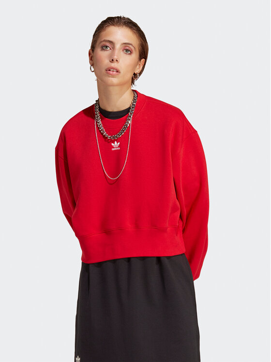 Adidas essential crew sweatshirt outlet