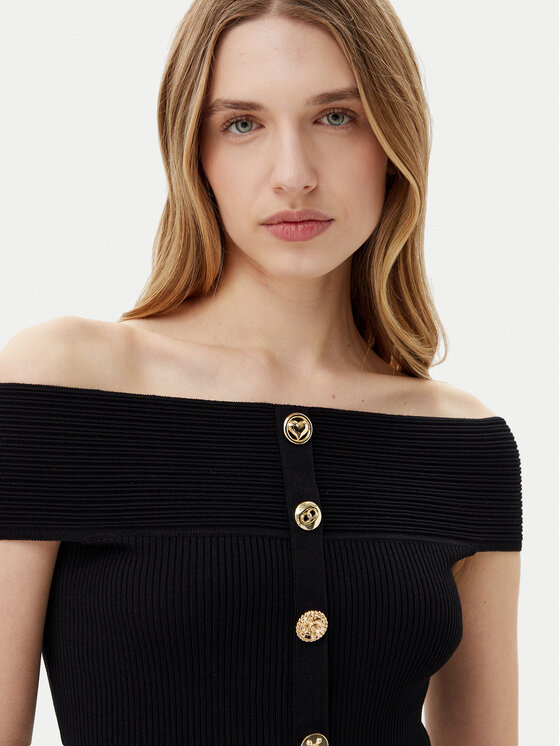Morgan Morgan Pulover 251-MDONA M Negru Regular Fit