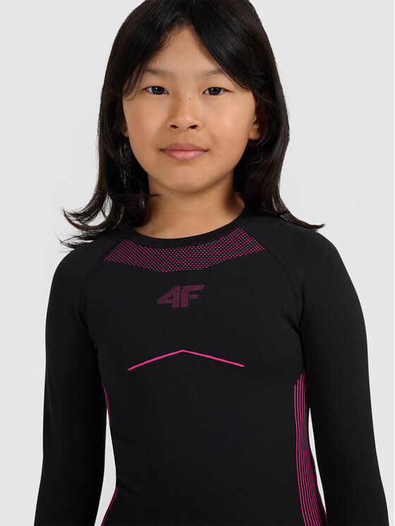 4F 4F Komplet bielizny termoaktywnej SKI UNDERWEAR Czarny