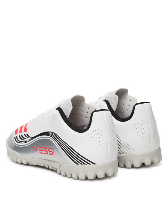 adidas adidas Futbalové topánky F50 Messi Club JP7453 Biela
