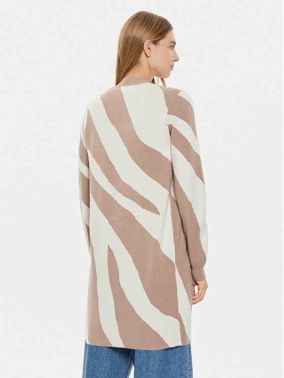 Vero Moda Vero Moda Kardiganas Nancy 10310777 Smėlio Loose Fit