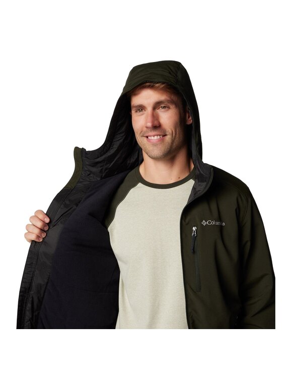 Columbia Columbia Kurtka softshell Gate Racer II Softshell Jacket 2090404366 Zielony Regular Fit