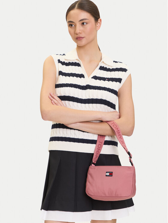 Tommy Jeans Tommy Jeans Τσάντα Tjw Daily Shoulder Bag AW0AW17544 Ροζ