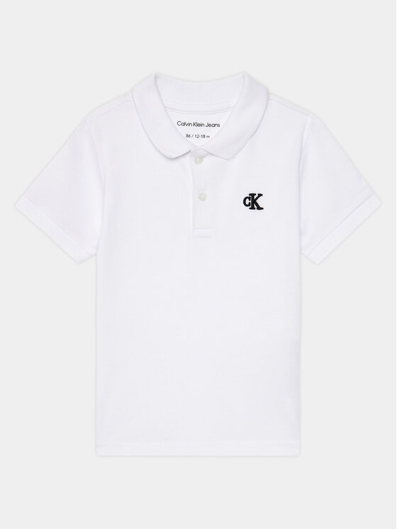 Calvin Klein Jeans Calvin Klein Jeans Polo Summer IN0IN00170 Bijela Regular Fit