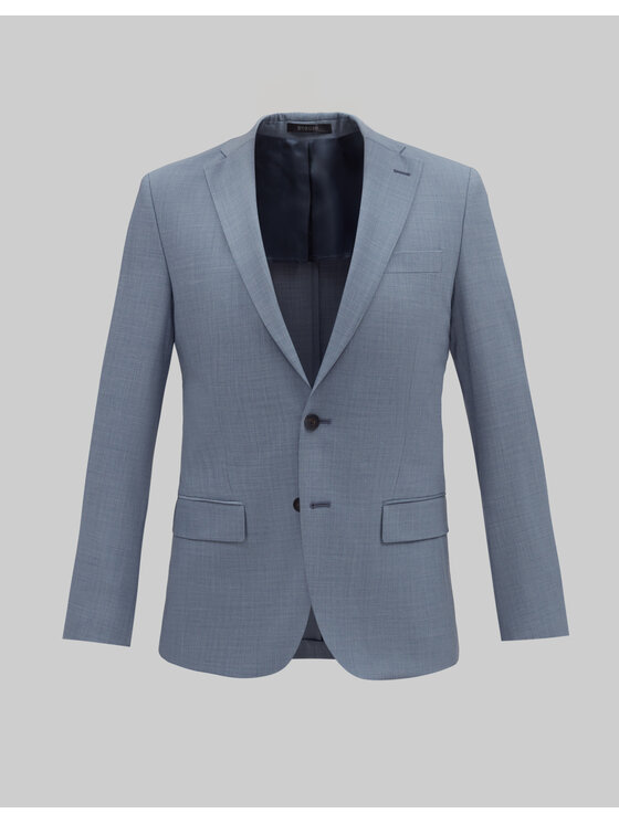 Borgio Borgio Marynarka olmedo Niebieski Slim Fit