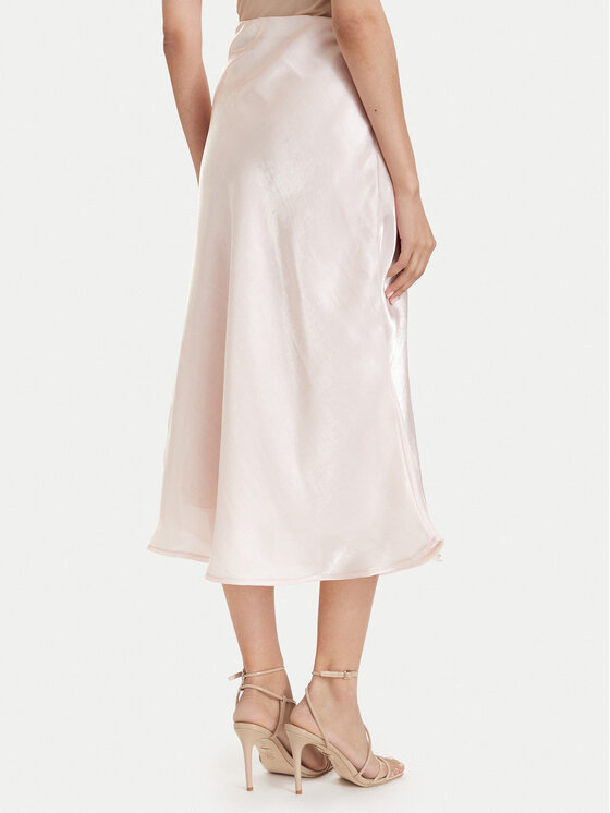 Maryley Maryley Midi svārki 26EB704/37RO Gaiši rozā Regular Fit