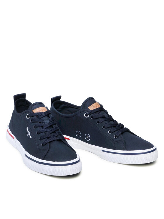 Pepe Jeans Pepe Jeans Tenisówki Kenton Smart 22 PMS30811 Granatowy
