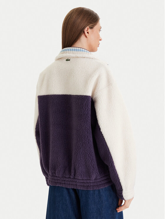 Lacoste Lacoste Полар SF5266 Тъмносин Oversize