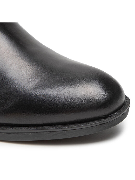 Geox Geox Kozačky ve vojenském stylu D Felicity Np Abx D D26BLD 04322 C9999 Černá