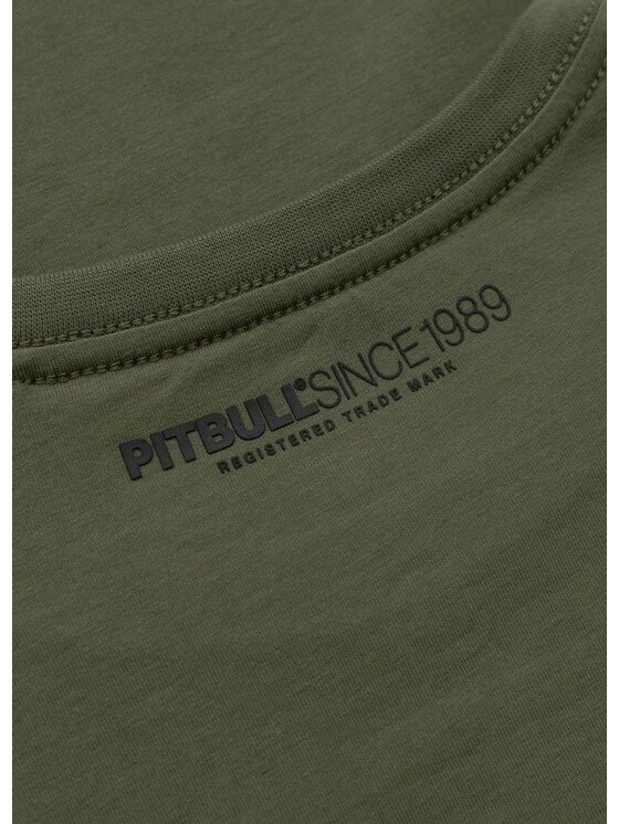 PITBULL PITBULL T-Shirt CASINO Zielony Regular Fit