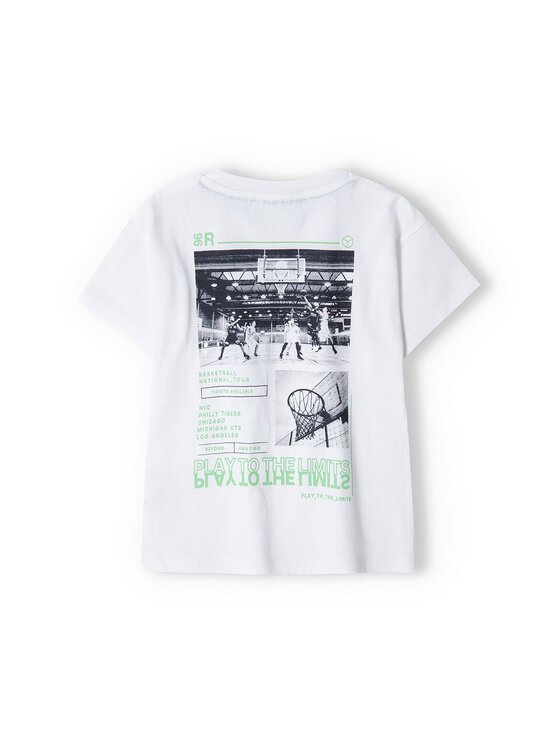 minoti minoti T-Shirt actv 2 Biały Regular Fit