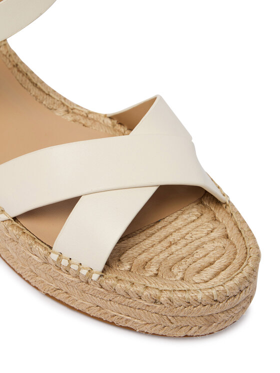 LAUREN RALPH LAUREN LAUREN RALPH LAUREN Espadrilky 802P06400002 Biela