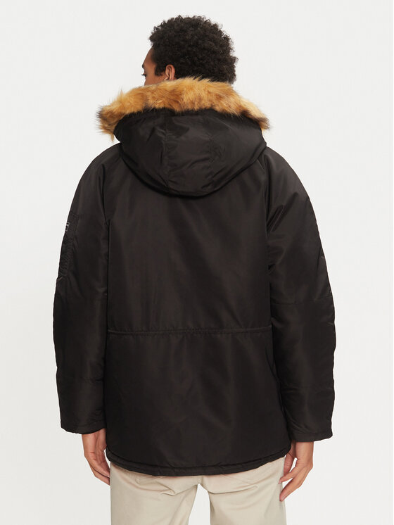 Guess Guess Parka M4BL22 WG932 Μαύρο Regular Fit
