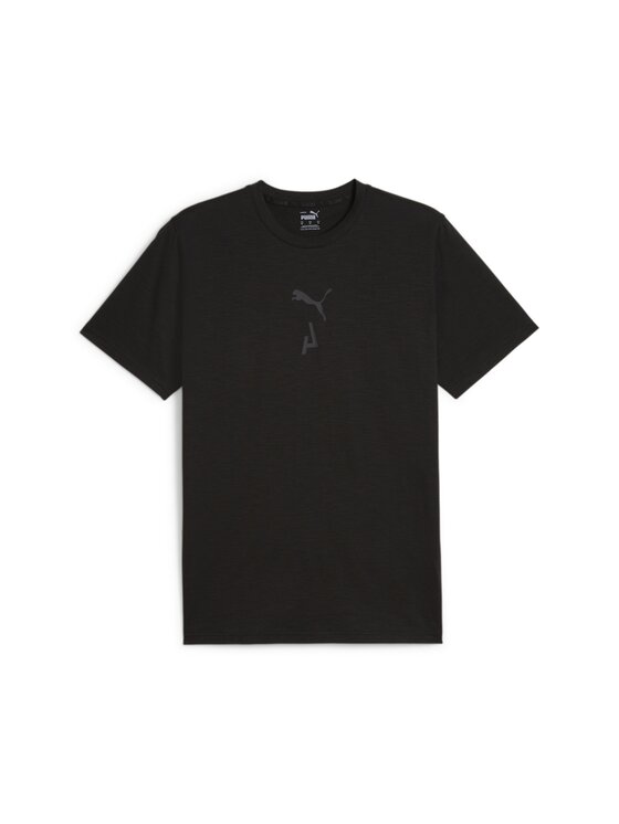 Puma Puma Koszulka techniczna 525111 Czarny Regular Fit