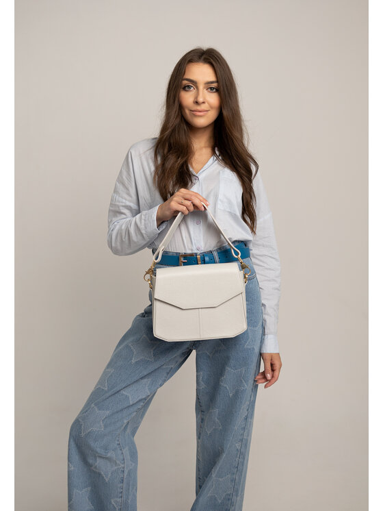 AKARDO AKARDO Taška Szara Mała Torebka Crossbody - LUCIA Sivá