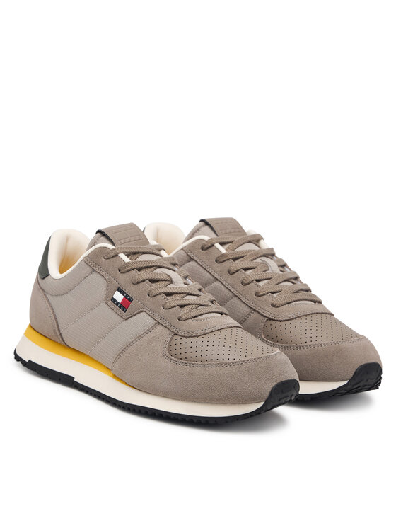 Tommy Jeans Tommy Jeans Tenisice Tj Runner Flag Mix EM0EM01774 Bež