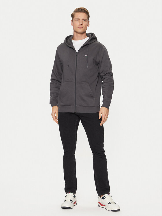Tommy Jeans Tommy Jeans Bluză DM0DM20743 Gri Regular Fit