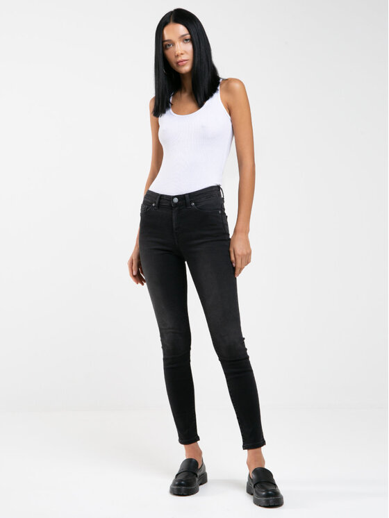 BIG STAR BIG STAR Jeansy ADELA_961_190 Czarny Skinny Fit