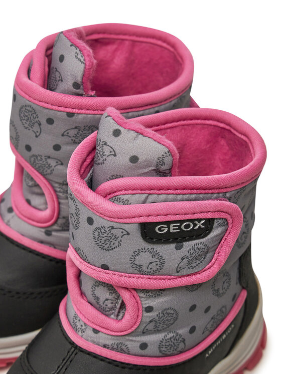 Geox Geox Sniego batai B Flanfil Girl B Abx B263WG 0BCMN C9235 M Juoda