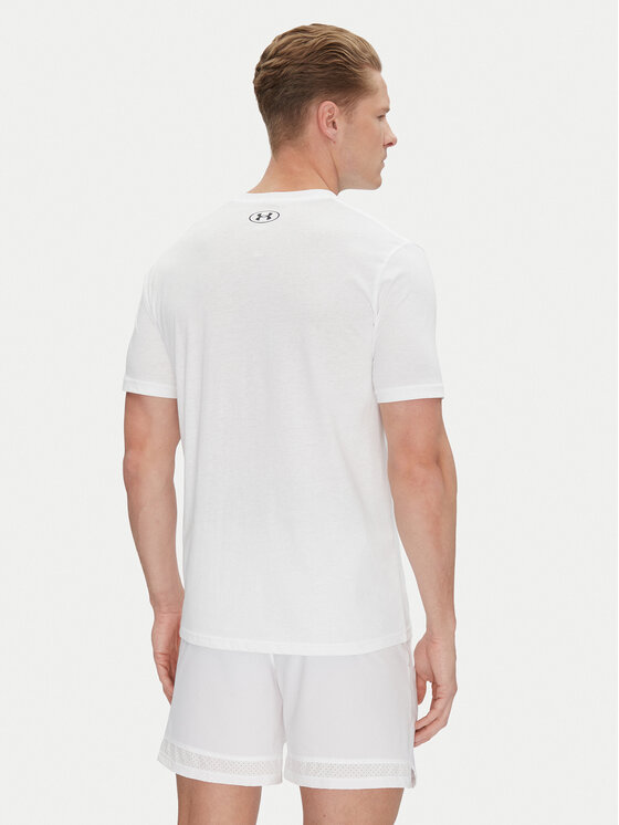 Under Armour Under Armour Pantaloni scurți sport Vanish Woven 6in 1373718 Alb Regular Fit