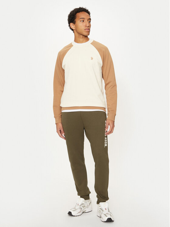 U.S. Polo Assn. U.S. Polo Assn. Džemperis MUP0829 Smėlio Regular Fit