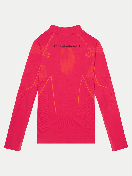 Brubeck Brubeck Bielizna termoaktywna górna LS1365J Czerwony Slim Fit
