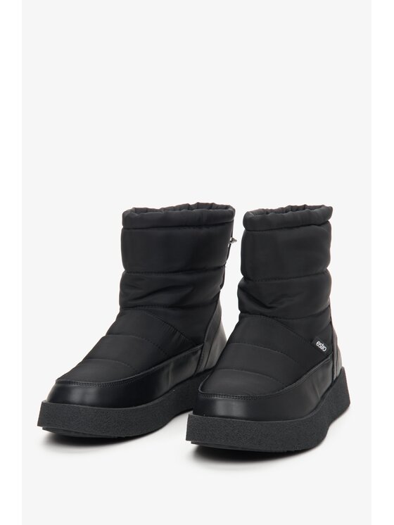 Estro Estro Μπότες Χιονιού ER00114130 Μαύρο