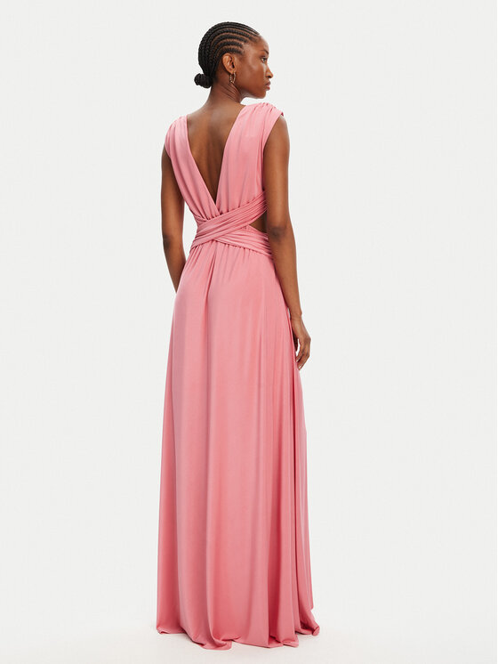 ACCESS FASHION ACCESS FASHION Večerna obleka 53-3389-391 Roza Slim Fit
