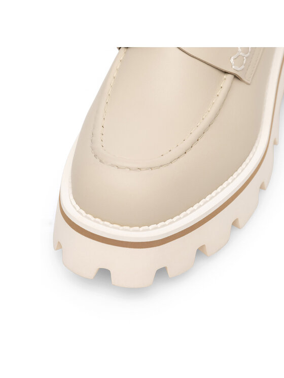 Badura Badura Loafersy GISELLE-24SS202 Beżowy