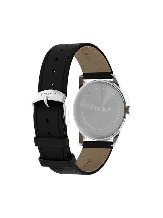 Timex Timex Ročna ura Easy Reader Classic TW2Y12800 Črna