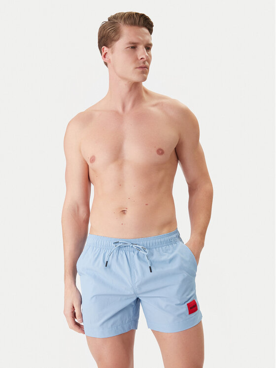 HUGO HUGO Szorty kąpielowe Dominica 50493450 Granatowy Regular Fit