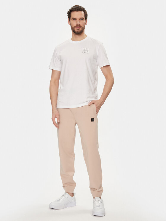 HUGO Hugo Долнище анцуг Dimacs 50509457 Бежов Relaxed Fit