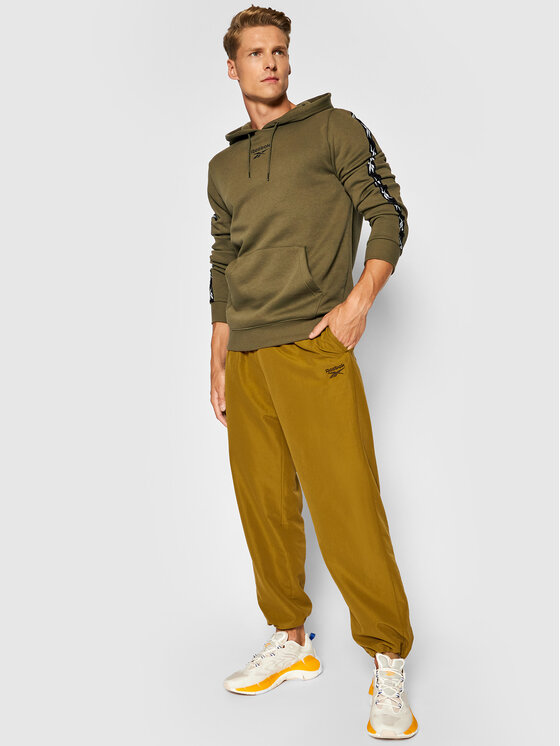 Reebok Pantalon jogging Classics Back Vector GS9125 Marron Regular Fit