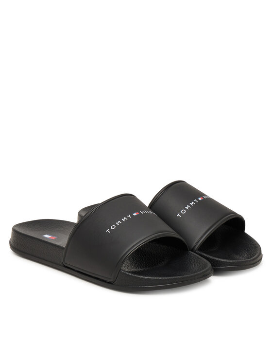 Tommy Hilfiger Tommy Hilfiger Šľapky T3X0-34403-1172 Čierna