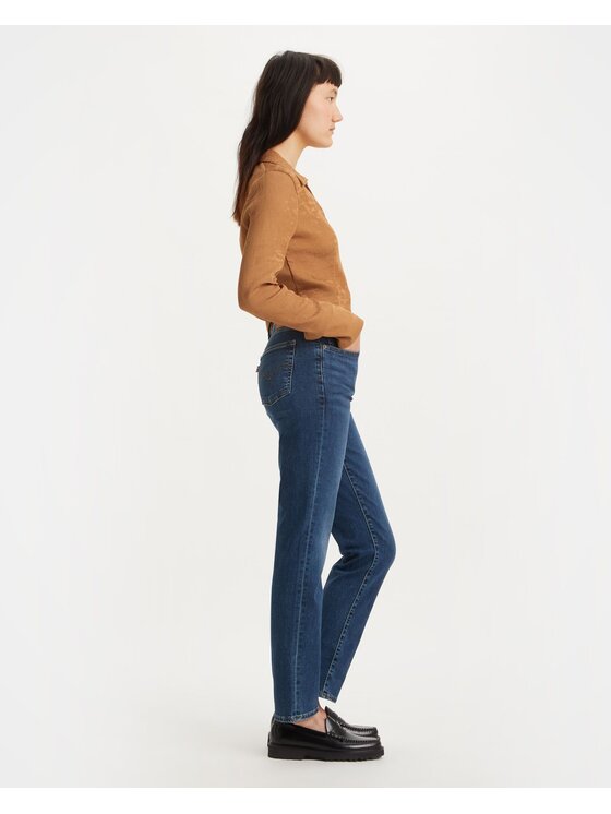 Levi's® Levi's® Jeansy 724 High Rise Straight Blue Wave Dark Niebieski Straight Leg