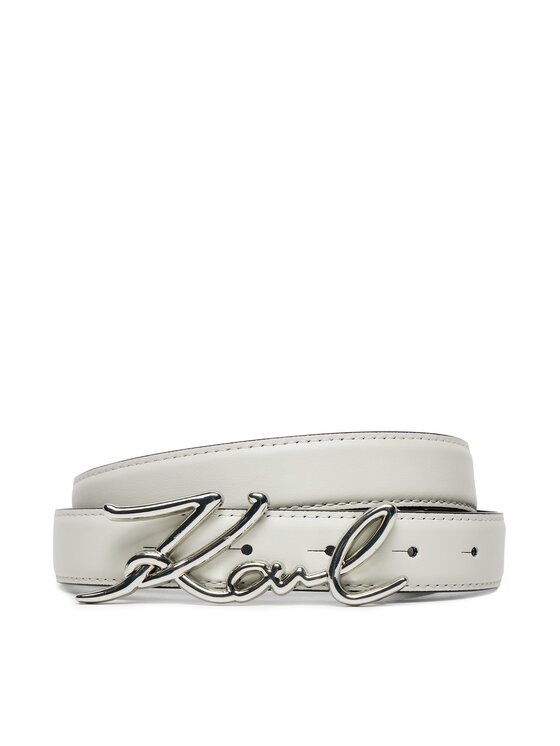 KARL LAGERFELD Ceinture femme 205W3103 Ecru Modivo