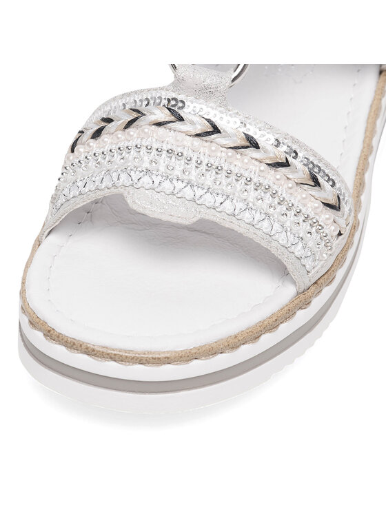 Rieker Rieker Pantoletten V02M6-40 Grau