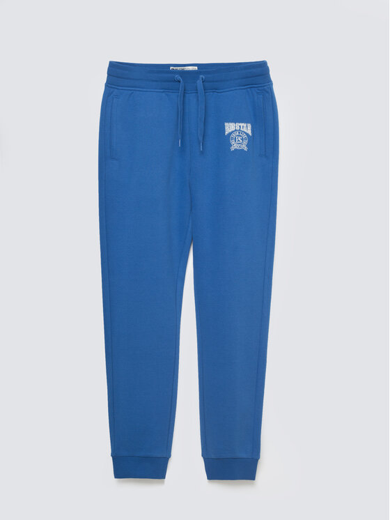 BIG STAR BIG STAR Spodnie dresowe LAMENP Niebieski Basic Fit