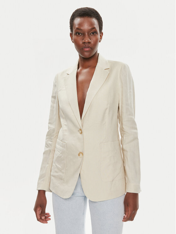 Sakko Tommy Hilfiger, Größe 40 Beige WW0WW42454