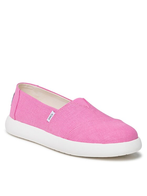 Toms Chaussures basses Alpargata Mallow 10019543 Rose Modivo.fr