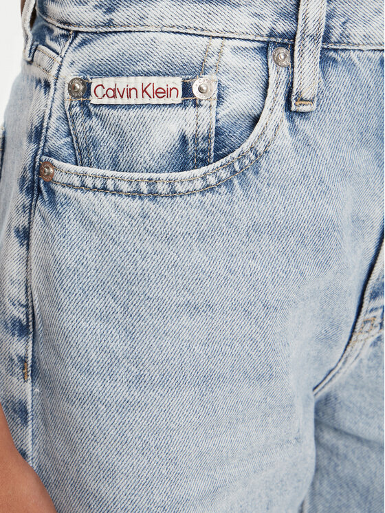 Calvin Klein Jeans Calvin Klein Jeans Blugi Barrel J20J225603 Albastru Loose Fit