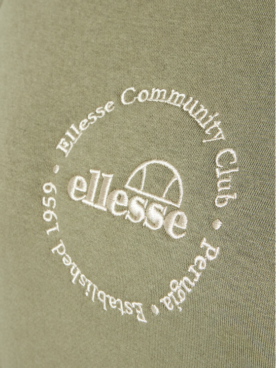 Ellesse Ellesse Majica dugih rukava Unisex Barcelona SHX21062 Zelena Regular Fit