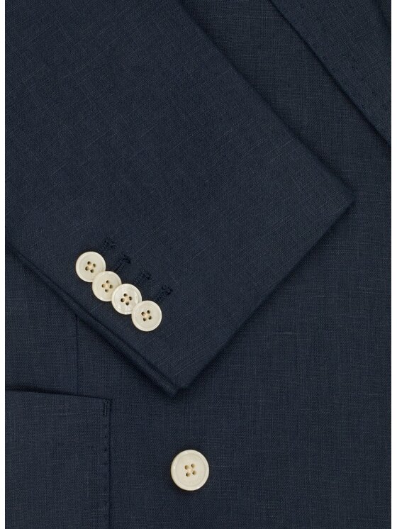 Pako Lorente Pako Lorente Marynarka P25SF-3X-026 Granatowy Slim Fit