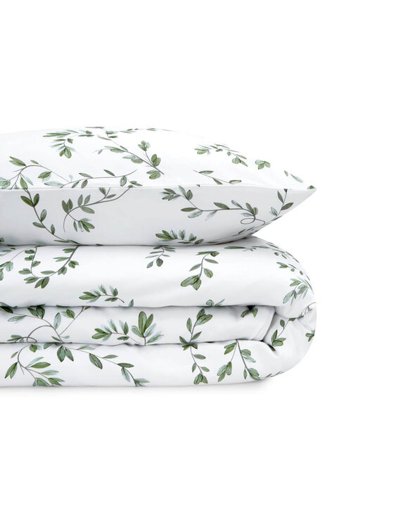 White pocket White pocket Komplet pościeli satynowa Biały